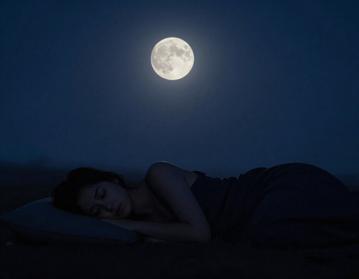 AI Image Generator - Z-Image Turbo: Deep night atmosphere, absolute silence, a sleeping world immersed in heavy shadows, a...